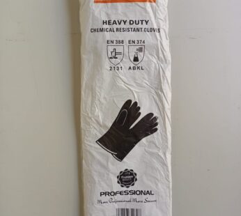 Heavy Duty Chemical Resistant Protecta Rubber Gloves 14 Inches