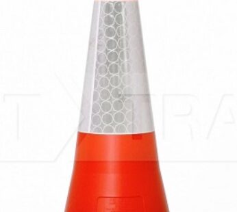 Road Traffic Cones 75cm LDPE Reflective