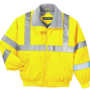 Safety Reflective Jacket (Long Sleeve-Yellow)