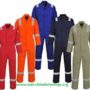 Twill Industrial Overalls with reflectors